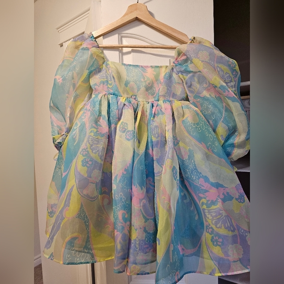 Selkie Electric Lady Puff Dress - Picture 3 of 5